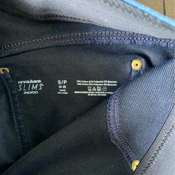 Medium wash cropped jeggings blue - Picture 2 of 3